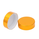 Couvercle à Vis doré en Métal Aluminium et Plastique pour Pot de Crème Cosmétique morocco cap twist off