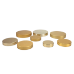 Couvercles Dorés – Couvercle à Vis en Métal Aluminium et Plastique pour Pot de Crème Cosmétique morocco cap