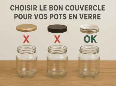 Comment choisir le bon couvercle pour vos pots en verre ? — Guide complet