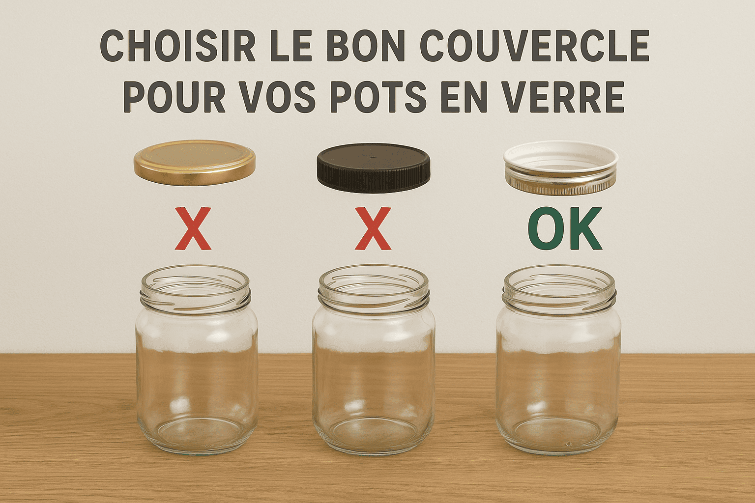 Comment choisir le bon couvercle pour vos pots en verre ? — Guide complet