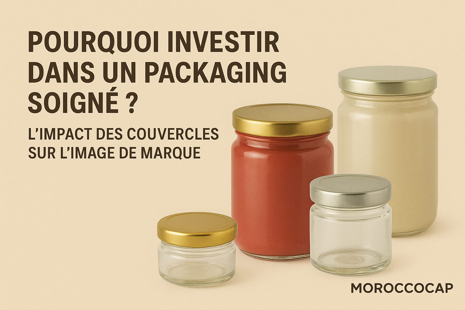 Pourquoi investir dans un packaging soigné ? L’impact des couvercles sur l’image de marque